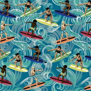 Surfing fabric store